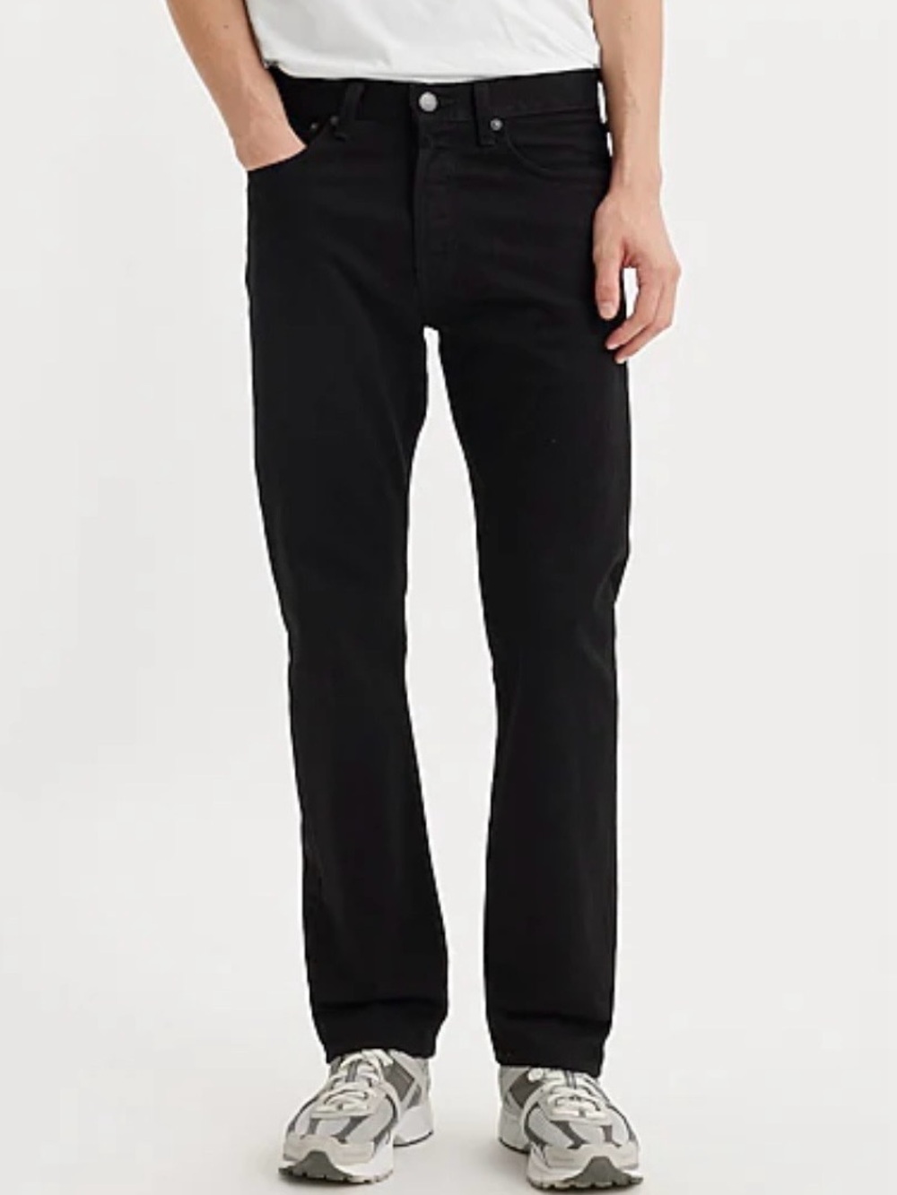 Levi's NWT Mens 501 Stretch Fabric Regular Fit Straight Leg Jean Size 34x32